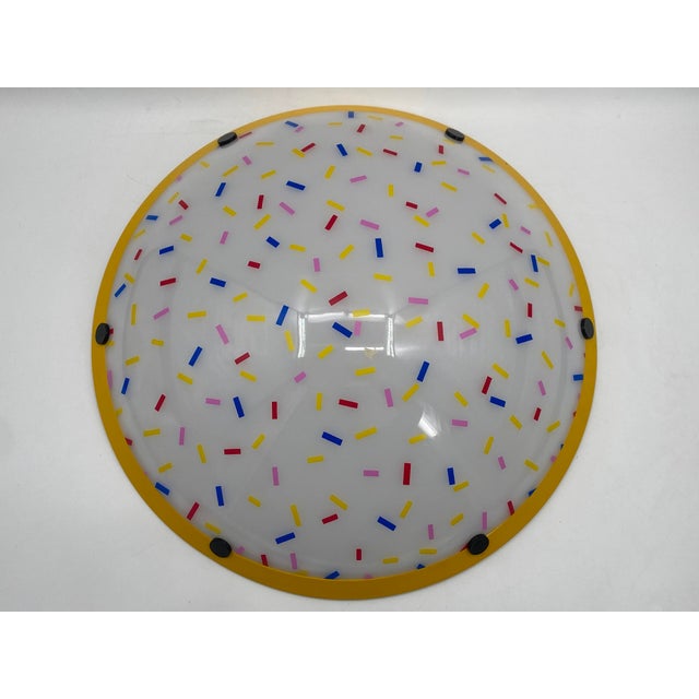 *a ceiling *with typical patterns in the primary colors *rare design "Disco 60" *The smaller version "Disco 45" can be...