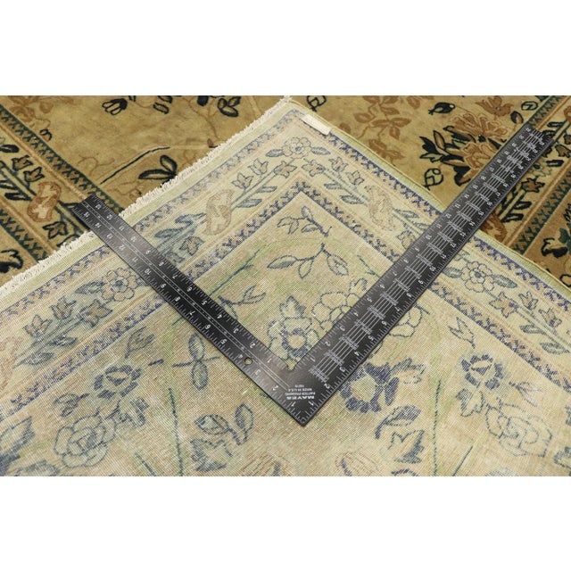 Late 19th Century Oversized Antique Indian Mogul Rug - 12'07 X 18'10 For Sale - Image 5 of 11