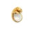 Modern Late 20th Century Ilias Lalaounis Lion Head Bypass Ring 18k Yellow Gold and Ruby, Size 6.5 For Sale - Image 3 of 8