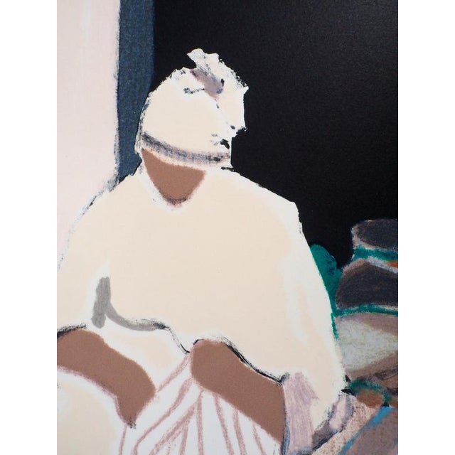 Gabriel Godard, Les couturières, Lithograph For Sale - Image 4 of 8