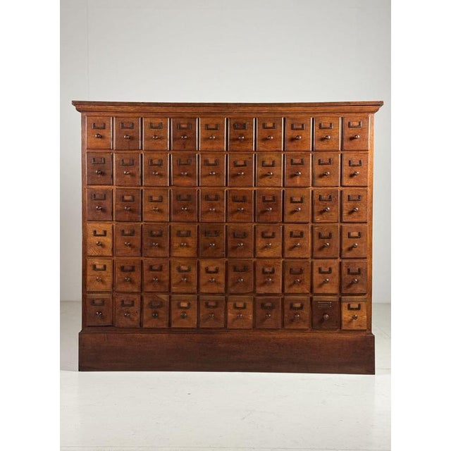 French Oak Pharmacy Cabinet For Sale - Image 10 of 18