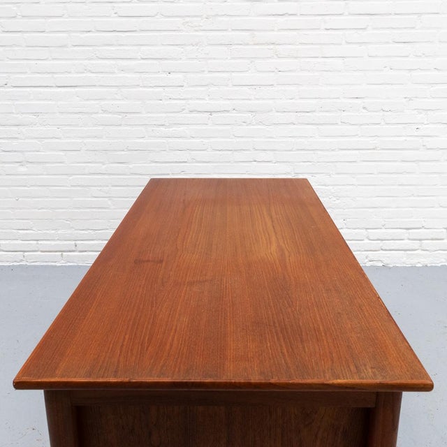 Danish Teak Desk, 1960s For Sale - Image 9 of 16