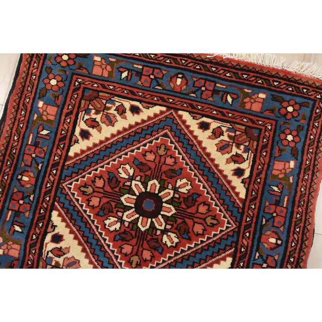 Roodbar Runner 2’6” X 31’10” Ivory Wool Vintage Hand-Knotted Rug For Sale In Philadelphia - Image 6 of 15