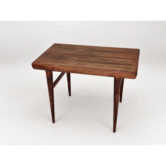 Side Table in Rosewood by Johannes Andersen for CFC Silkeborg, Denmark, 1960s For Sale - Image 9 of 18