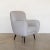 Wood Pair of 1960's Italian Upholstered Armchairs For Sale - Image 7 of 12