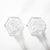 Transparent Pair of Classical Tiffany & Co. Crystal Candlestick Holders For Sale - Image 8 of 11