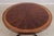 Queen Anne Round Large Banded Mahogany Inlaid Dining Table For Sale - Image 3 of 18
