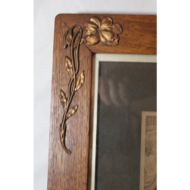 Rare Antique 1800's j.w. Matthewman Figural Ladies Hand Colored Photograph Photo For Sale - Image 9 of 12