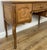 Vintage French Louis XVI Style Carved Desk in Oak For Sale - Image 6 of 12