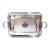 19th C. French Silver-Plated Monogrammed Tray by Pelloutier & Cie, Dated 1894 For Sale