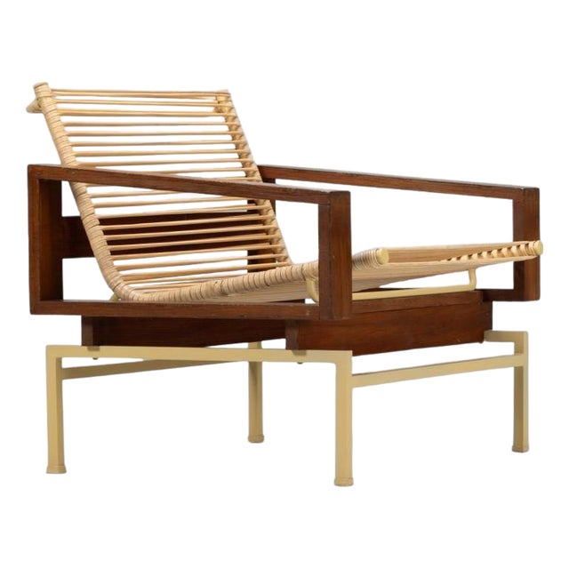 Vintage Miami 183 Lounge Chair by Rudolf Wolf for Rohe Noordwolde, 1960 For Sale