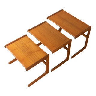 Nesting Tables from Salin Nyborg, 1960s, Set of 3 For Sale
