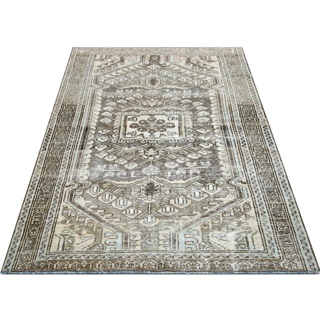 1940s Persian Melayer Rug For Sale In Los Angeles - Image 6 of 6