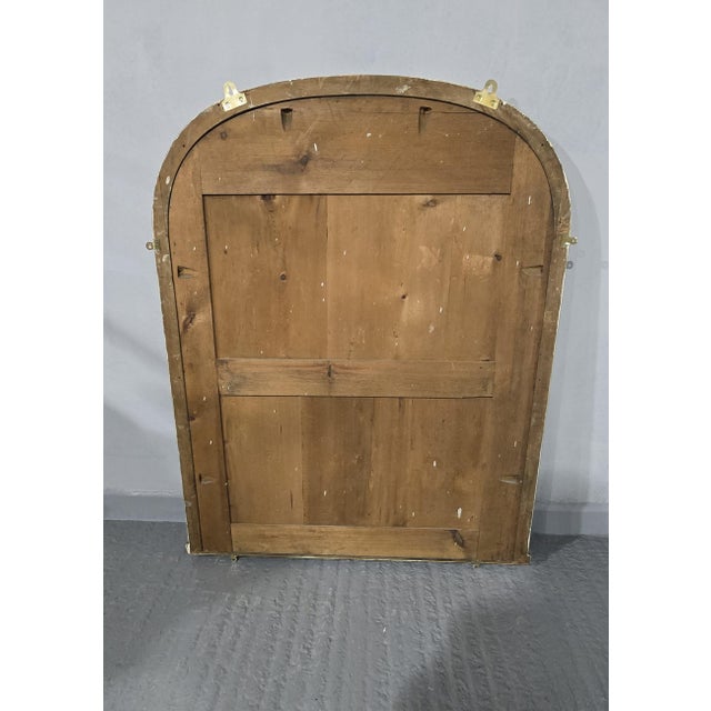 Paint Victorian Gilt Overmantle Mirror, 1880s For Sale - Image 7 of 8