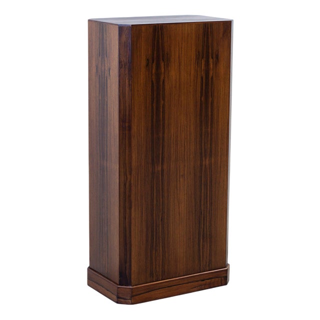 Danish Rosewood Pedestal from Ordupgaard Museum For Sale