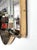 Metal Large Mid-Century Italian Wall Mirror with Brass Frame, 1970s For Sale - Image 7 of 17