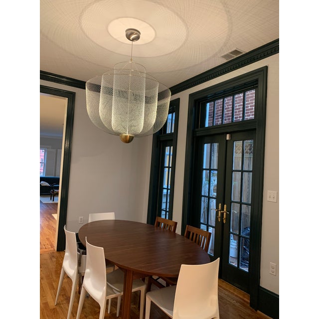 A truly show-stopping statement piece, this Moooi Meshmatics Pendant brings sculptural drama and warm, ambient light to...