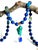 One-of-a-Kind Lapis Lazuli & Turquoise Statement Necklace | Vintage Turquoise Pendant | Artisan Bohemian Luxury Jewelry For Sale - Image 4 of 17
