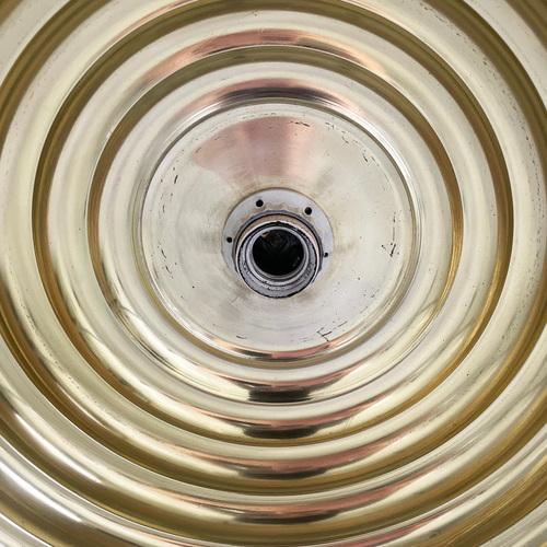 Mid-Century Italian Gold Hanging Light by Castiglioni for Flos, 1960s For Sale - Image 12 of 18