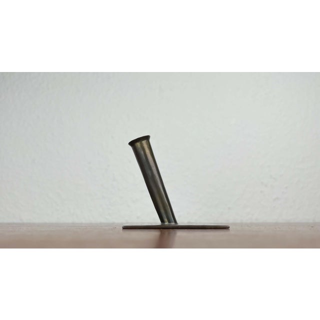 Mid-Century Modern Minimalist German Brass Pen Holder, 1950s, in Very Good conditions. Designed 1950 to 1959