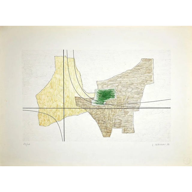 Hand signed and numbered. Edition of 40 prints. Good conditions. Image Dimensions: 52x33 cm. This piece is attributed to...