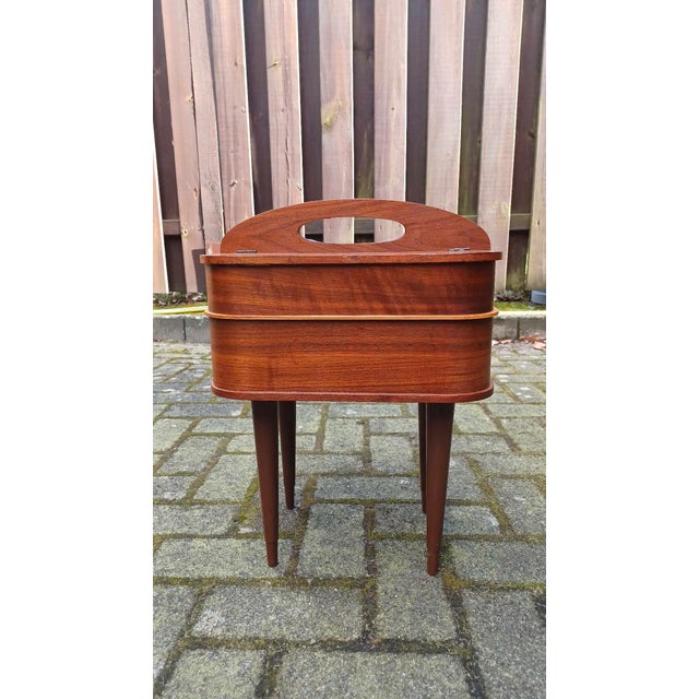Danish Sewing Box in Teak, 1960s For Sale - Image 13 of 18