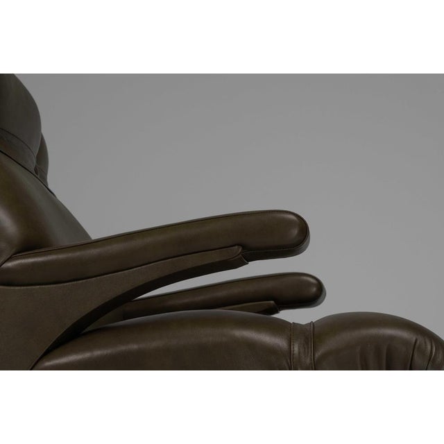 Set of Italian Lounge Chair with Ottoman by Luigi Caccia Dominioni, 1962 For Sale - Image 6 of 18