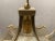 Metal Mid-Century Pagoda Pendant Lamp from Esperia For Sale - Image 7 of 9