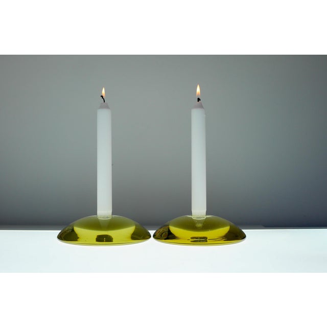 Glass Candleholders by Anne Nilsson for Kosta, 2000s, Set of 2 For Sale - Image 11 of 18