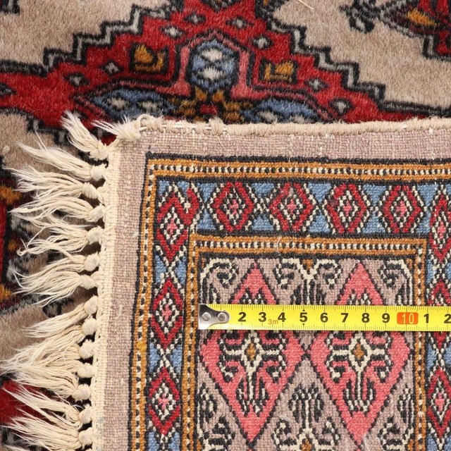 Middle Eastern Bukhara Rug For Sale - Image 6 of 7