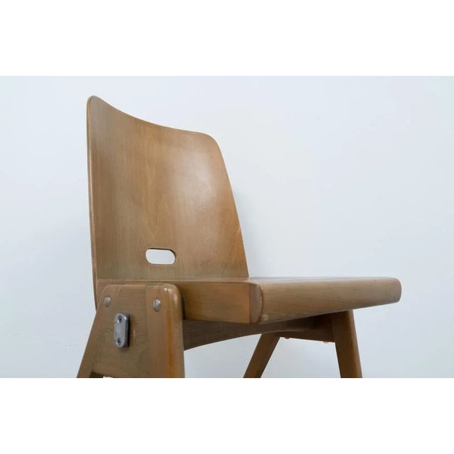 1960s Wooden Chair by Bombenstabil For Sale - Image 5 of 10