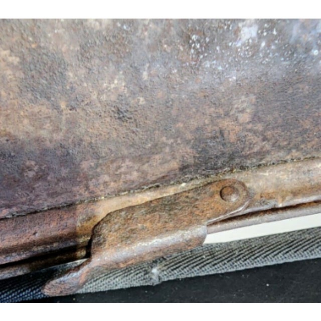 Antique Ideal 1897 Metal Double Bread Loaf Baker's Mold W/ Original Clasp For Sale - Image 9 of 11