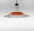 Mid-Century Opaline Glass and Metal Pendant Light, 1970s For Sale - Image 4 of 10