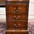 English Classic Desk with Green Leather Top For Sale - Image 12 of 18
