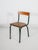 Mid-Century Modern Industrial School Chair by Willy Van Der Meeren for Tubax, 1950s For Sale - Image 6 of 12