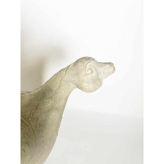 White Hen-Shaped Pitcher, France, 1980 For Sale - Image 6 of 12