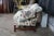 Late 20th Century Earls of High Point Chippendale Mahogany Camelback Settee Loveseat Crewel Fabric For Sale - Image 14 of 18