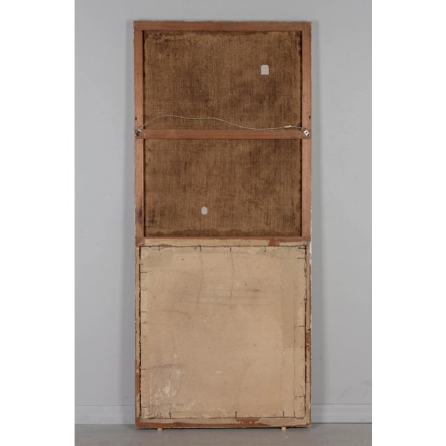 French Louis XVI Trumeau Mirror With Thetis at the Forge of Hephaestus Painting For Sale - Image 11 of 11