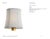 Visual Comfort Signature 5" Linen Soft Empire Shade Designer: Visual Comfort Signature Height: 5" Base: Shade Details: 4"...