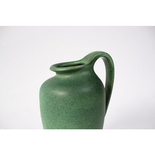 Postmodern Ceramic Vase with Handle by Karlsruher Majolika, 1960s For Sale - Image 3 of 5