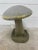 Mid 20th Century Vintage English Cottage Style Cast Stone Double Mushroom Garden Statue For Sale - Image 5 of 6
