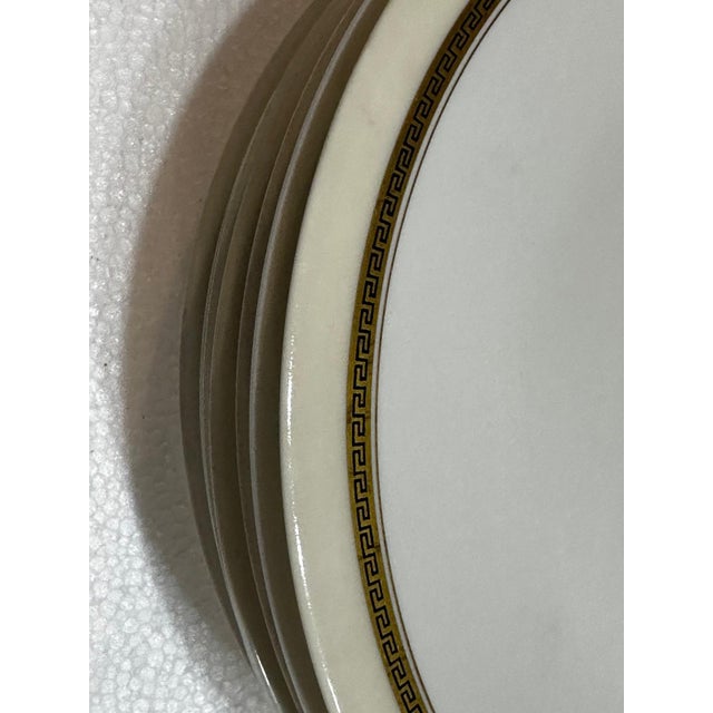 Service with Gold Greek Frieze by A. Vignaud for Limoges, Set of 18 For Sale - Image 9 of 18