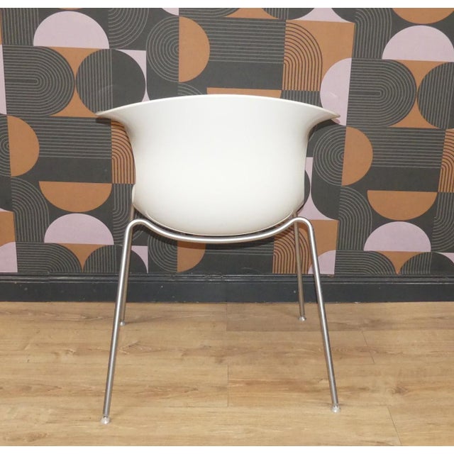 Vintage Italian Loop Plastic Stacking Chairs, 2010, Set of 4 For Sale - Image 6 of 18