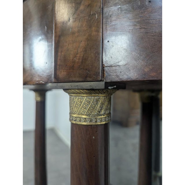 Empire Half-Glazed Dressing Table For Sale - Image 5 of 12