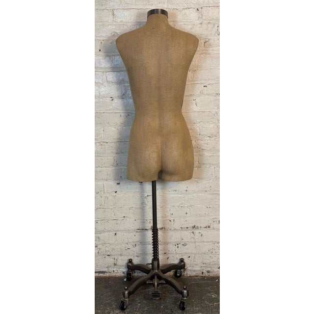 This vintage mannequin on wheels is height-adjustable, making it into a functional item as well as a statement piece unto...