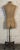 This vintage mannequin on wheels is height-adjustable, making it into a functional item as well as a statement piece unto...