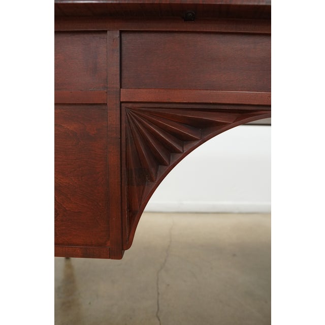 Vintage Ethan Allen British Classics Marshall Drop Leaf Desk For Sale - Image 12 of 18