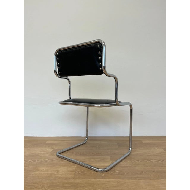 Mid-Century Chrome Chair by Arch, Ladislav Vrátník, Prague, 1970s For Sale - Image 6 of 11