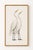 Crane Study I, Neutral Coastal Bird Art Print, 20" X 30" For Sale - Image 4 of 8