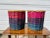 Vintage Pair of Colorful Handmade Filipino Baskets For Sale - Image 10 of 10